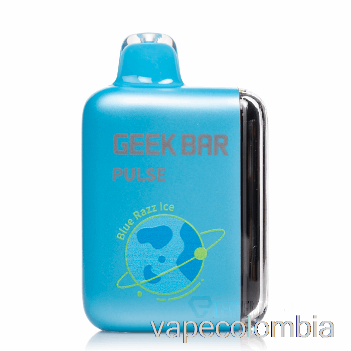 Kit Vape Completo Geek Bar Pulse 15000 Desechable Azul Razz Ice